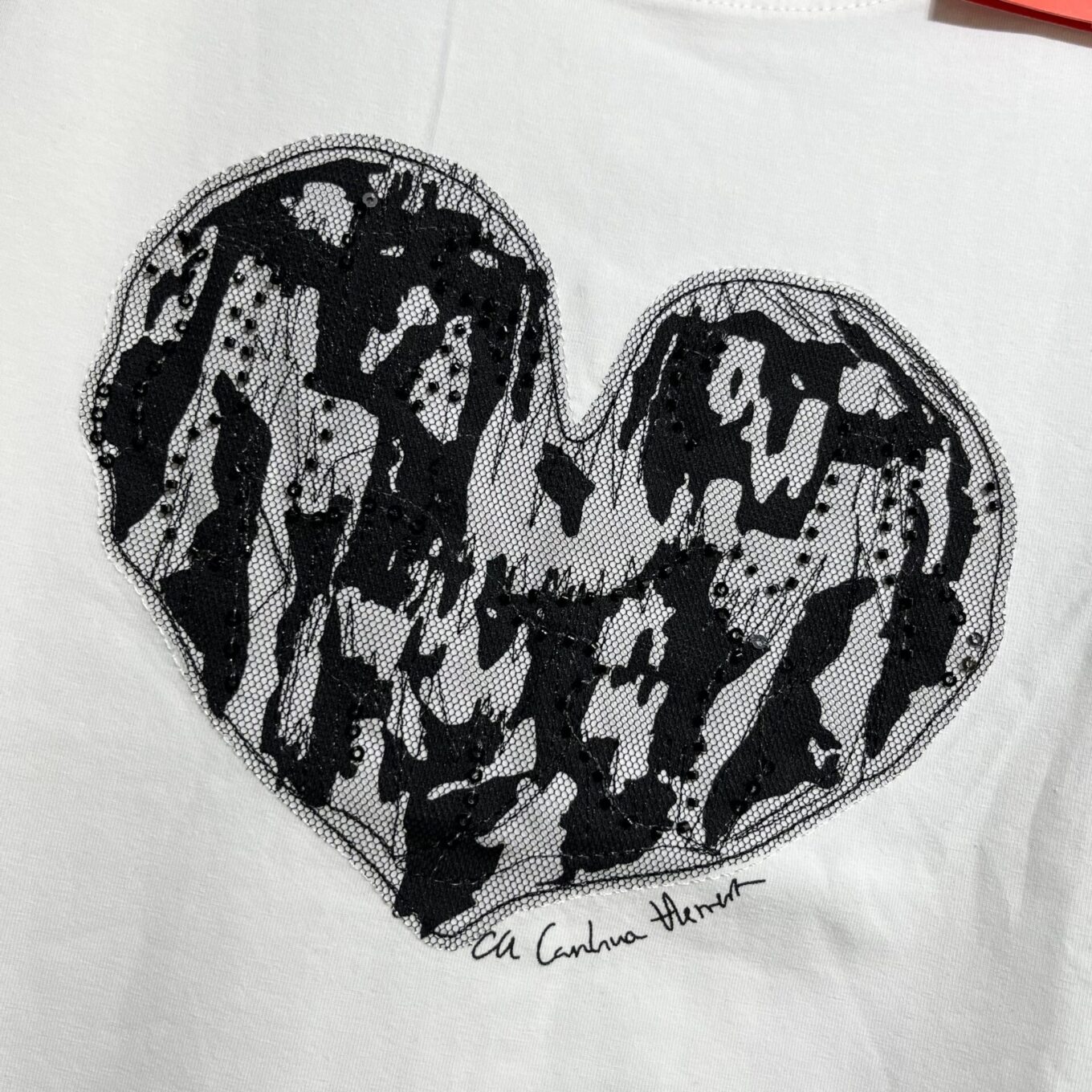 WhatsApp Image 2025-06-16 at 1.17.24 PM (1) Carolina Herrera White Love Tshirt For Women
