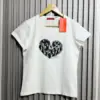 Carolina Herrera White Love Tshirt For Women