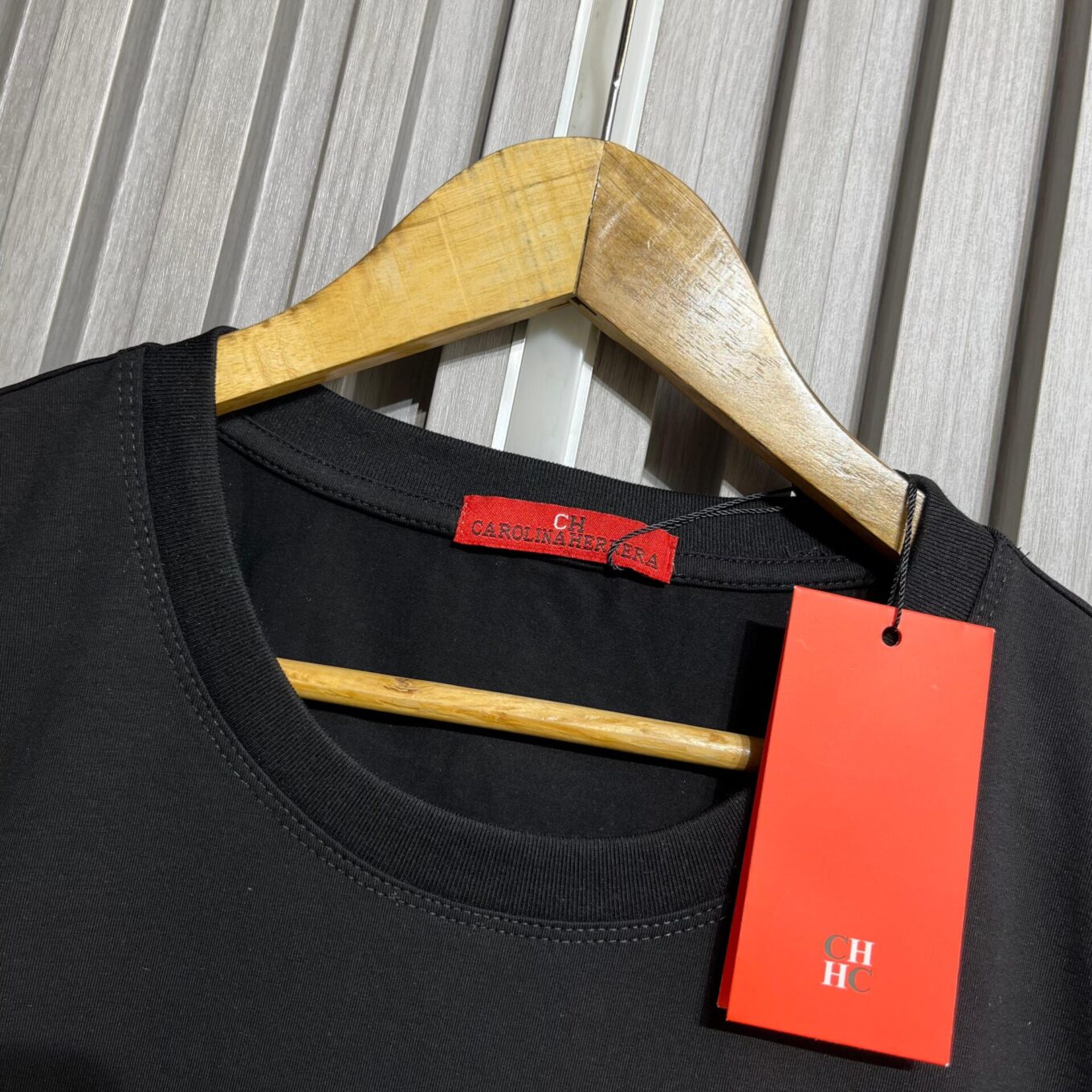 WhatsApp Image 2025-06-16 at 1.20.03 PM Carolina Herrera Black Love Tshirt For Women