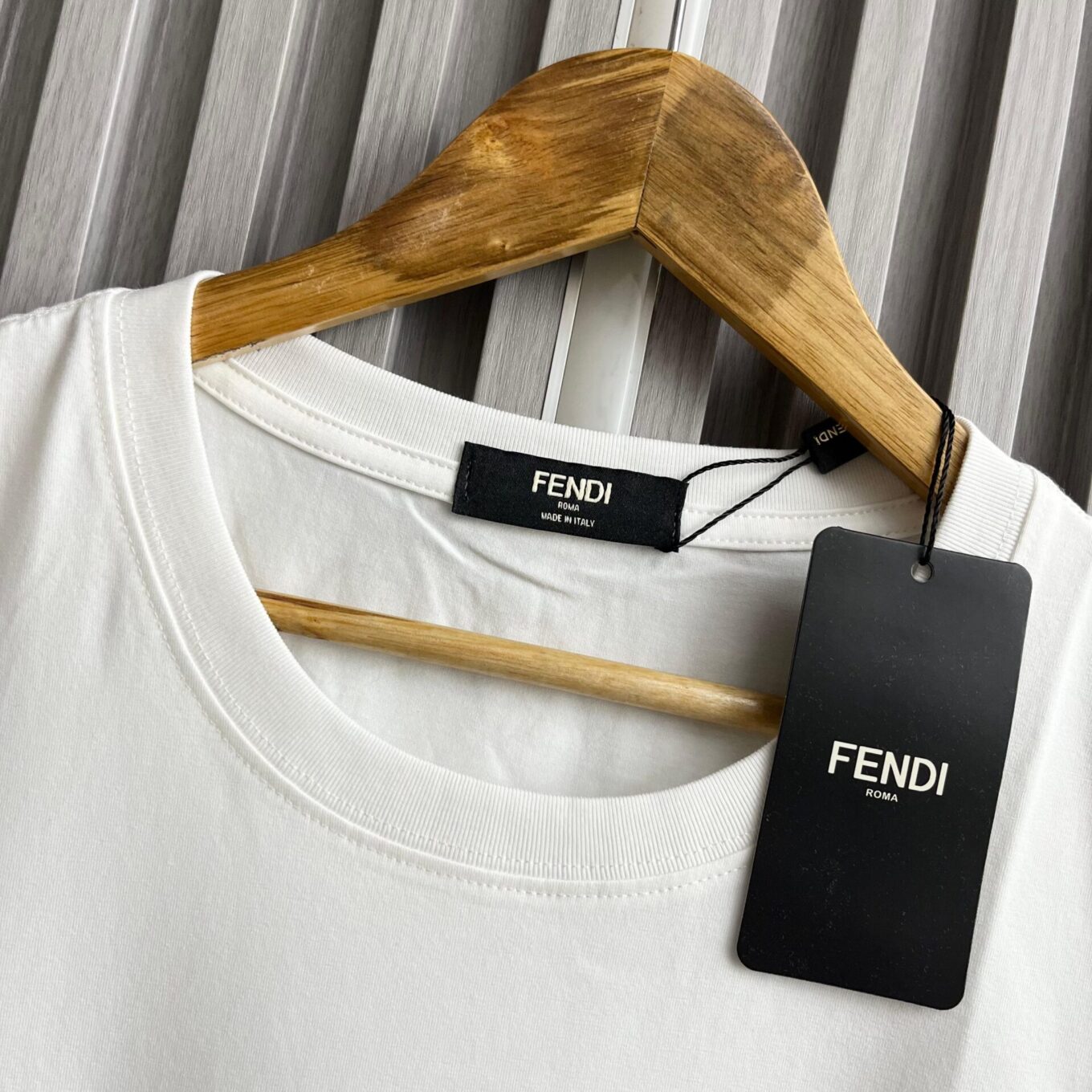 WhatsApp Image 2025-06-16 at 11.16.18 AM Fendi White Stone Tshirt For Women