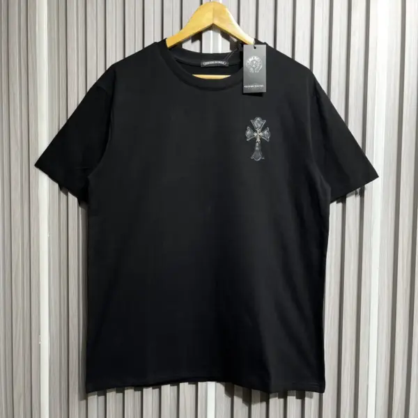 WhatsApp-Image-2025-06-16-at-5.59.39-PM-1 Chrome Heart Black Oversized T-shirt