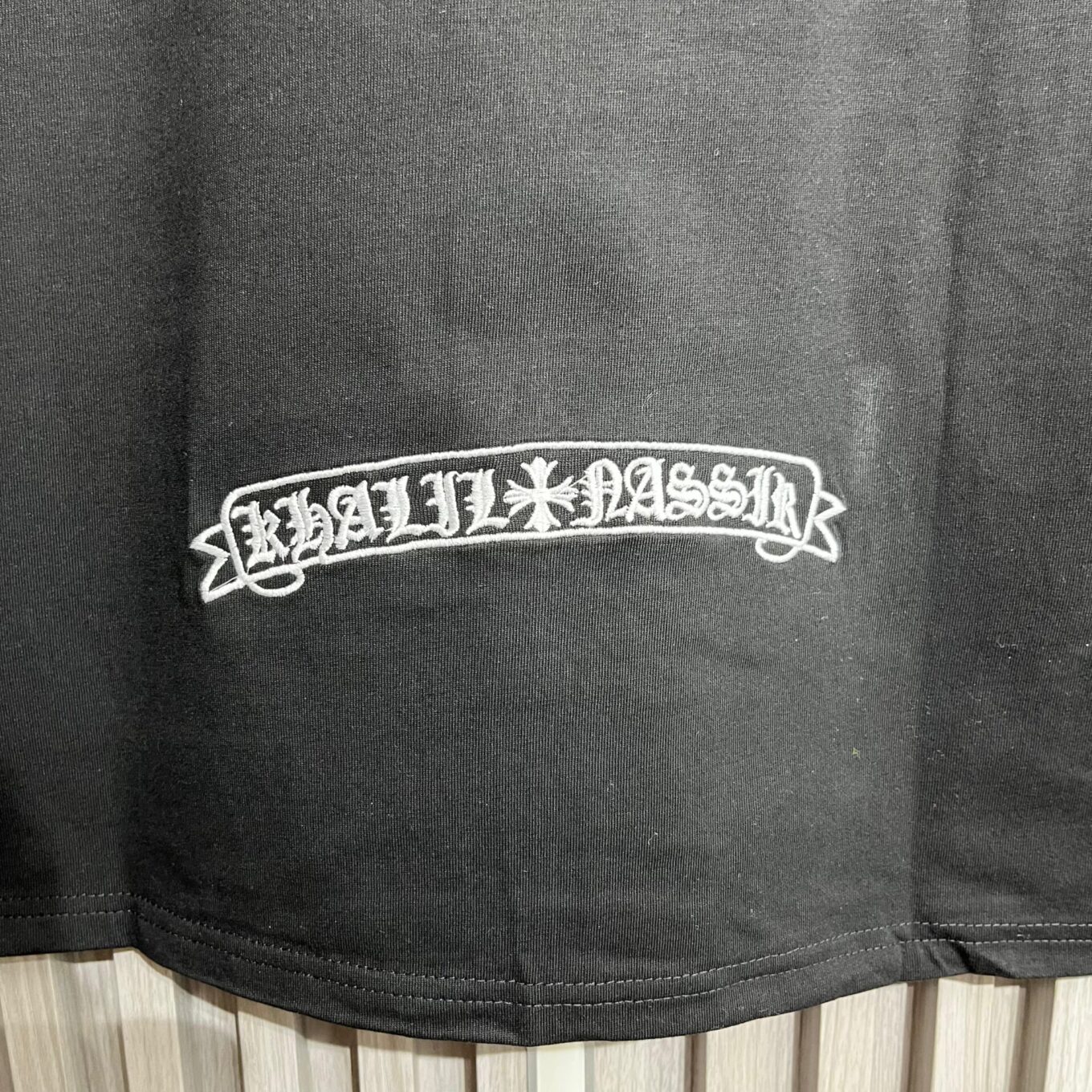 WhatsApp Image 2025-06-16 at 5.59.40 PM (1) Chrome Heart Black Oversized T-shirt