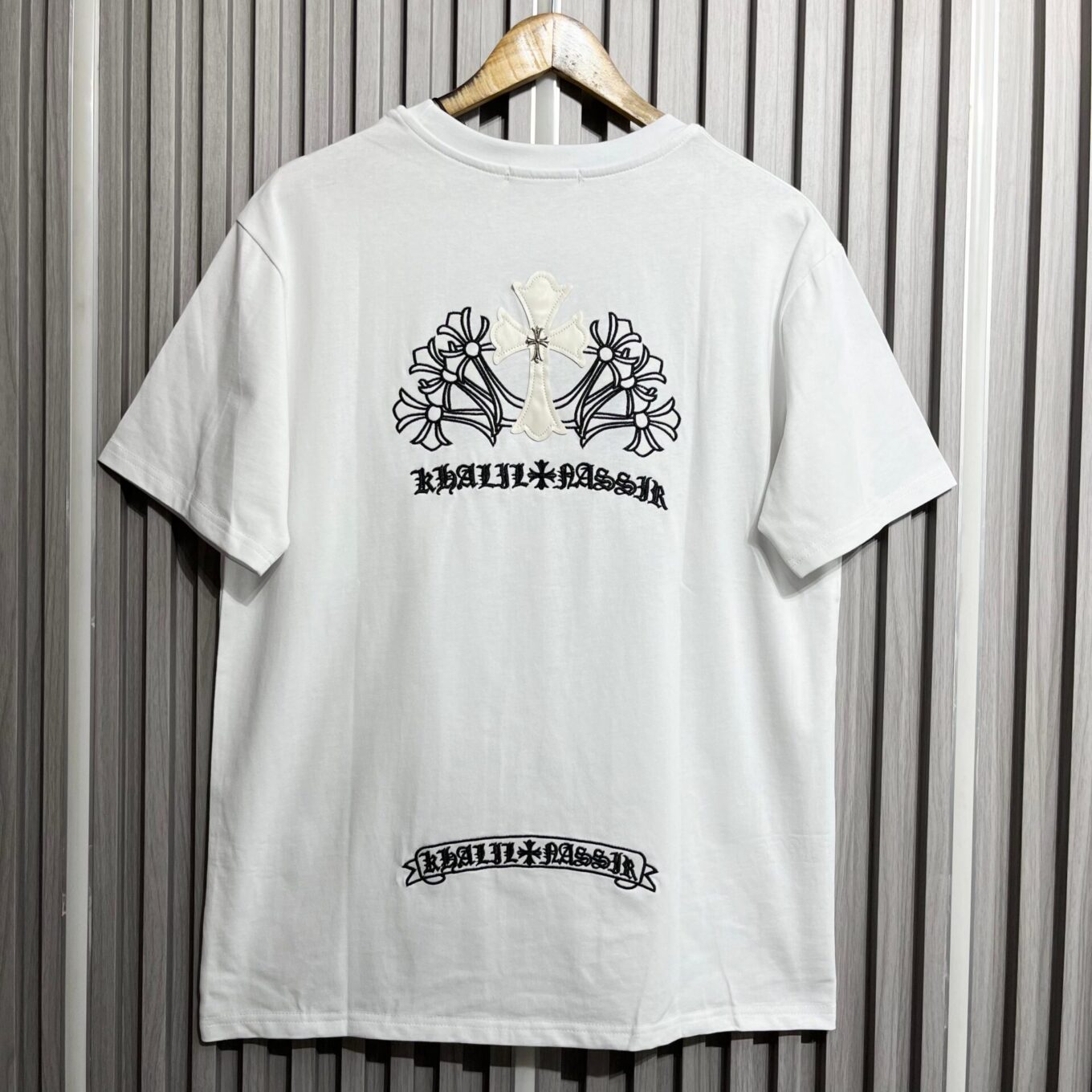 WhatsApp Image 2025-06-16 at 6.02.14 PM (1) Chrome Heart White Oversized T-shirt