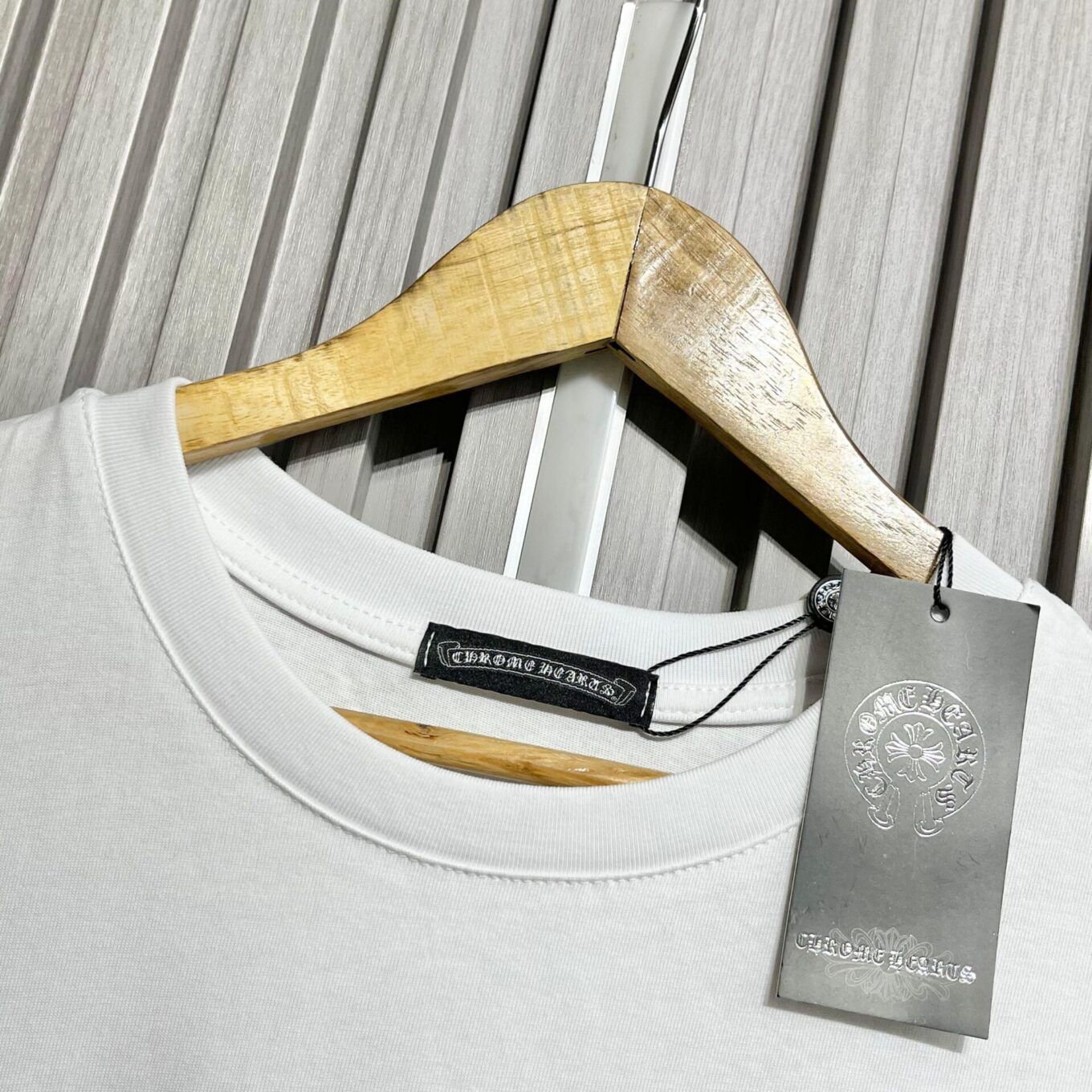 WhatsApp Image 2025-06-16 at 6.02.15 PM Chrome Heart White Oversized T-shirt