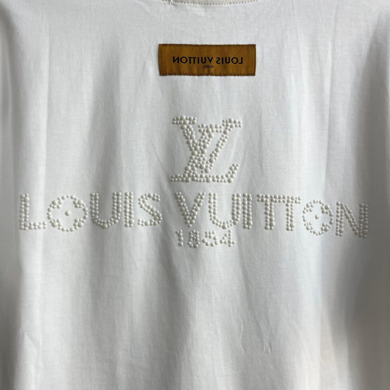 WhatsApp Image 2025-06-17 at 1.16.59 PM (1) Louis Vuitton Mono White Oversized T-shirt For Women