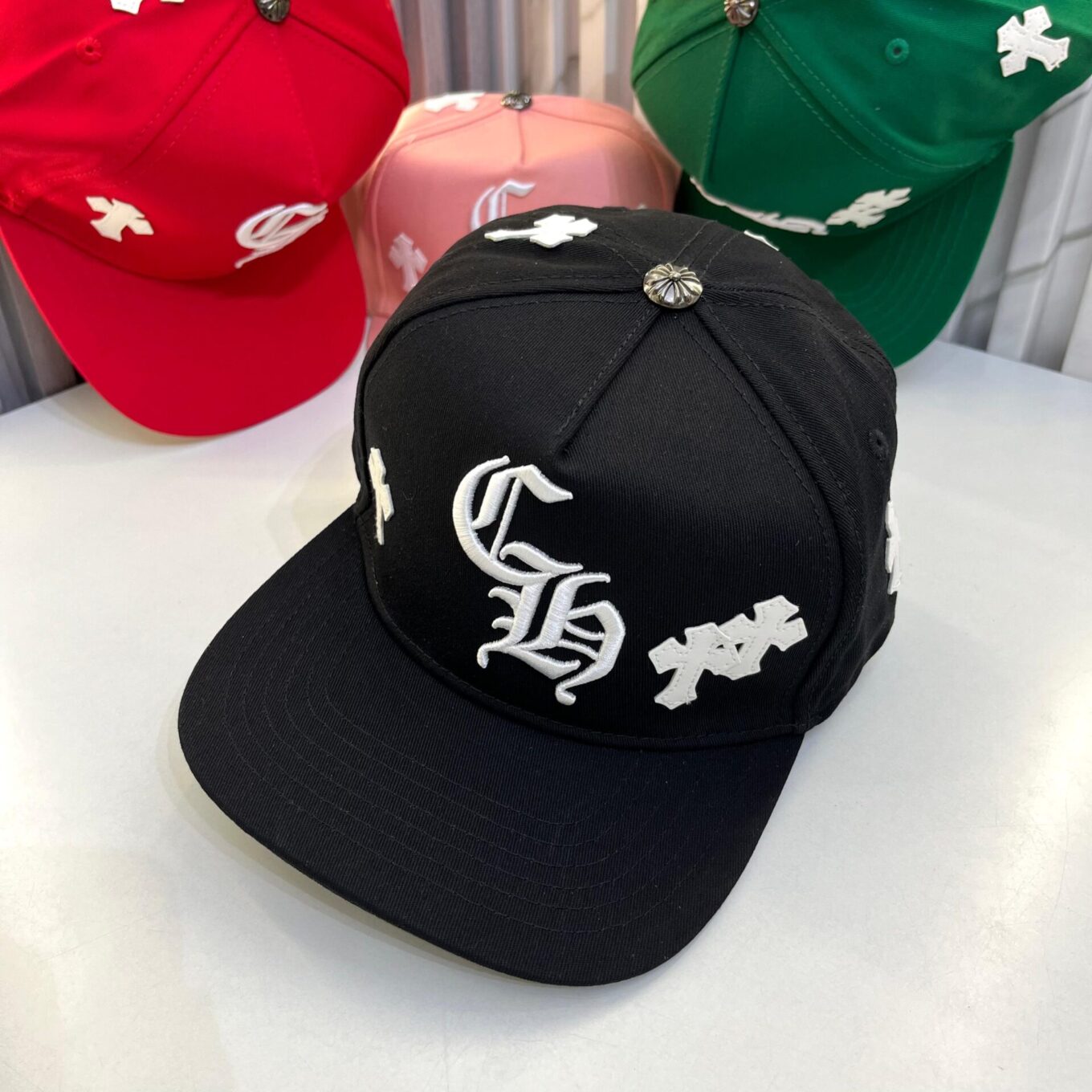 WhatsApp Image 2025-06-17 at 5.20.07 PM Chromeheart Black Baseball Cap