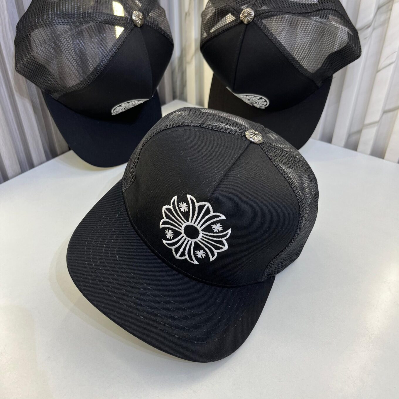 WhatsApp Image 2025-06-17 at 5.24.47 PM Chromeheart Black Baseball Cap
