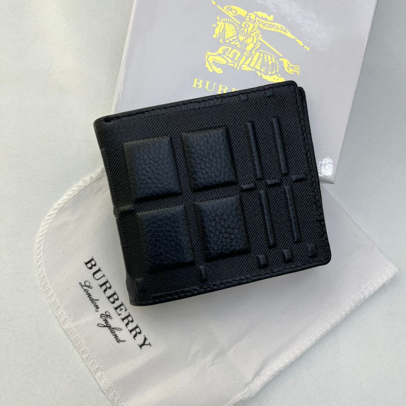 WhatsApp Image 2025-06-30 at 2.57.04 PM Burberry Embossed Leather Men's Wallet