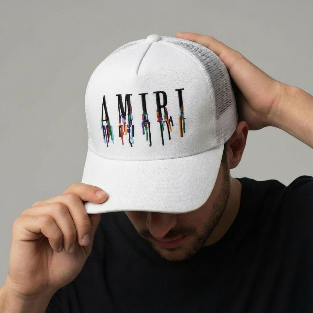 WhatsApp Image 2026-01-15 at 17.39.23 Amiri White Baseball Cap