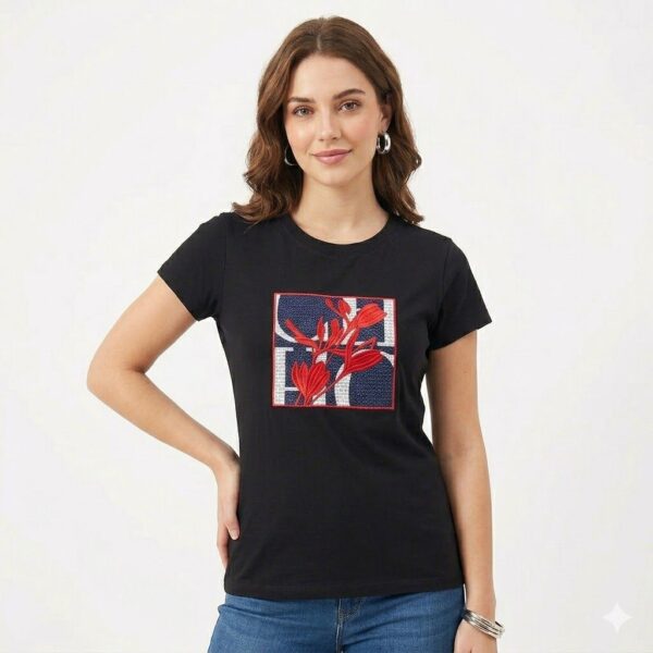 WhatsApp Image 2026-05-13 at 11.19.34 Carolina Herrera Black Tshirt For Women
