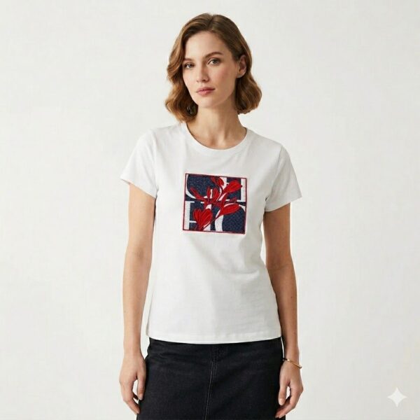 WhatsApp Image 2026-05-13 at 11.48.15 (1) Carolina Herrera White Tshirt For Women