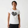 Carolina Herrera White Love Tshirt For Women