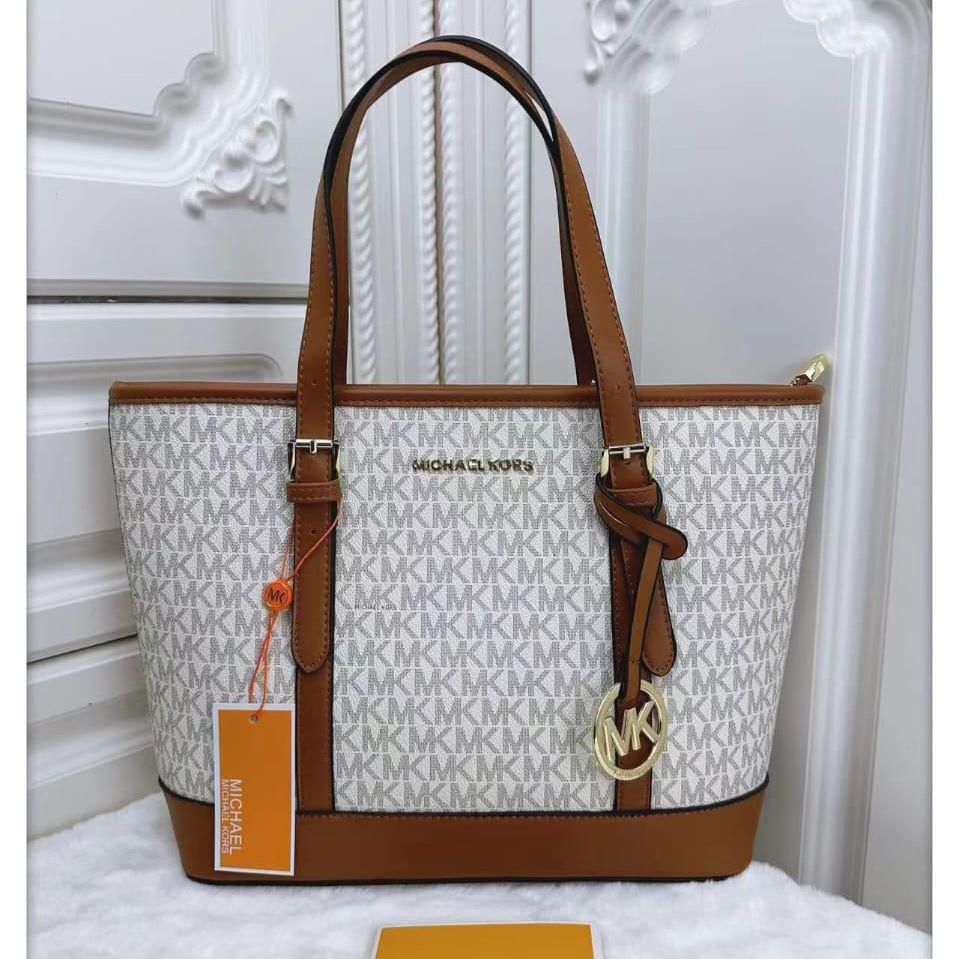 WhatsApp Image 2025-07-15 at 2.25.53 PM Michael Kors Jet set Beige Brown Medium Tote