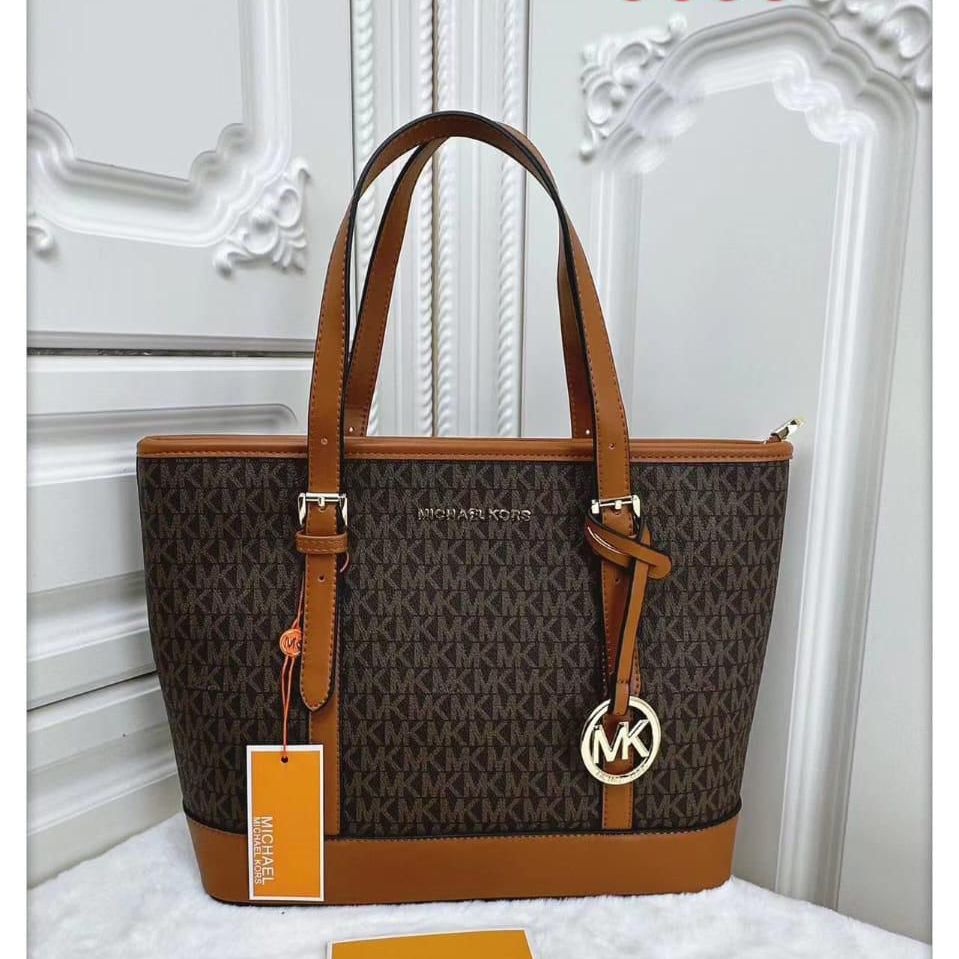 WhatsApp Image 2025-07-15 at 2.27.28 PM Michael Kors Jet set Coffee Brown Medium Tote