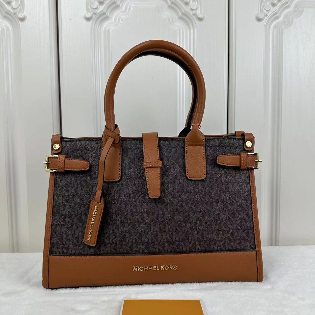 WhatsApp Image 2025-07-15 at 2.53.26 PM Michael Kors Coffee Brown Handbag