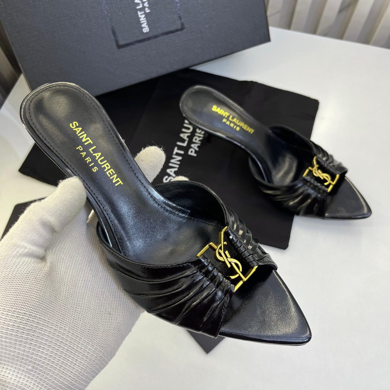 WhatsApp Image 2025-07-17 at 5.42.33 PM Ysl Babylone Black Mules