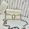 Gucci Dionysus White Shinny Small Sling Bag (With Box)