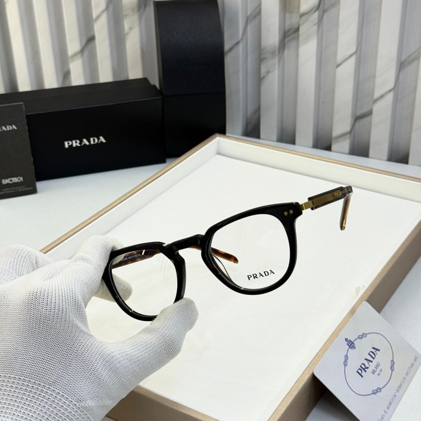 WhatsApp Image 2025-08-17 at 3.34.17 PM (1) Prada Unisex Optical Frame