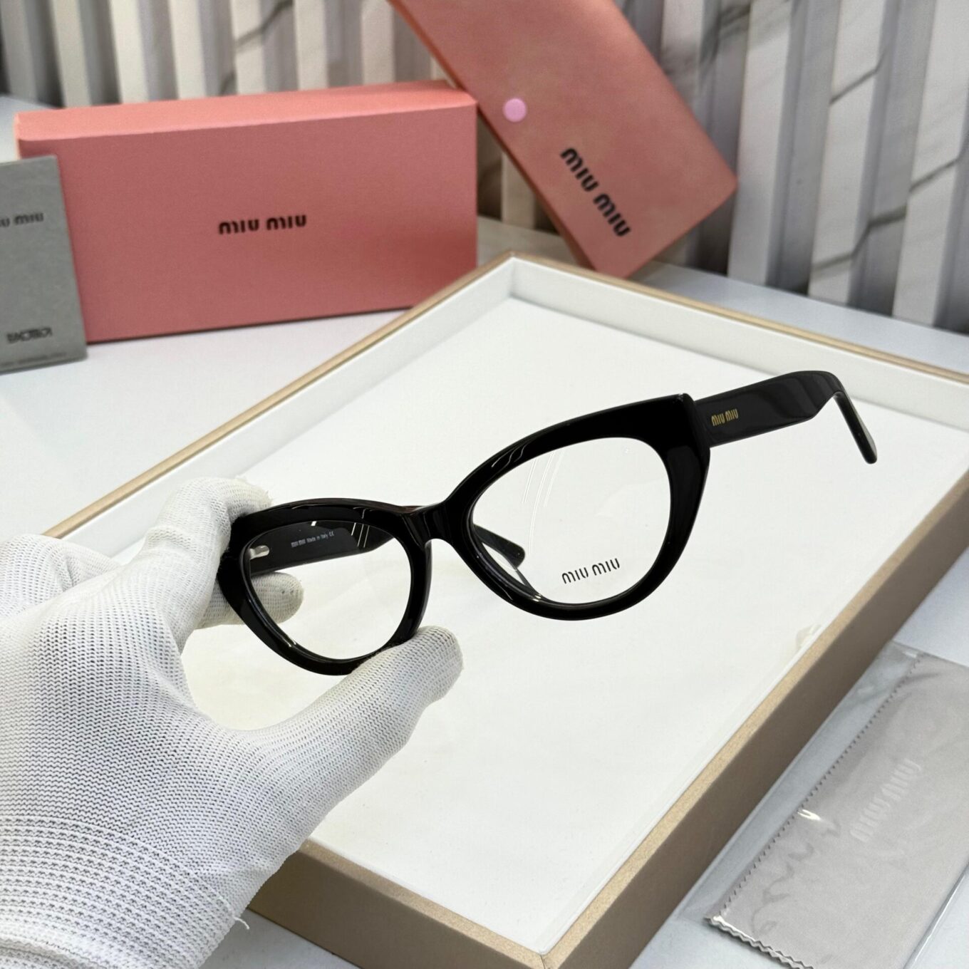 WhatsApp Image 2025-08-17 at 4.31.13 PM (1) Miu Miu Cat Eye Women Optical Frame