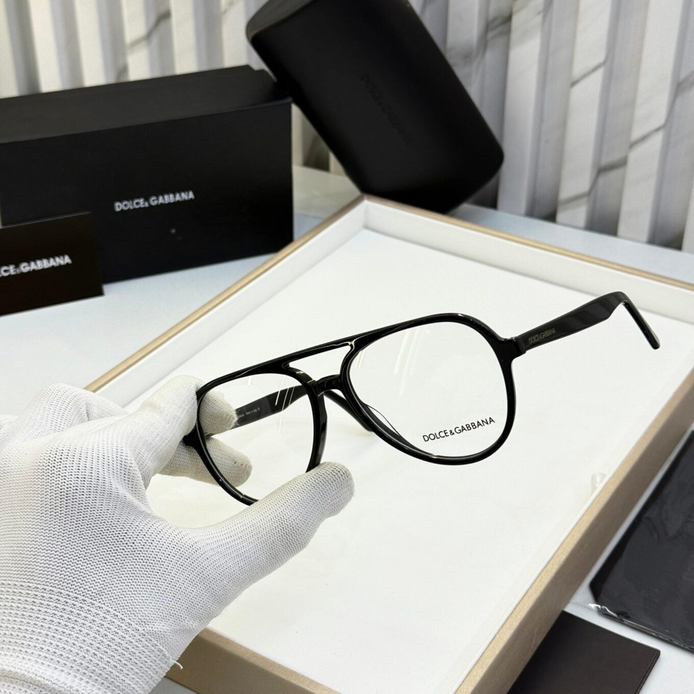 WhatsApp Image 2025-08-17 at 4.52.35 PM Dolce & Gabbana Aviator Men Eyeglasses