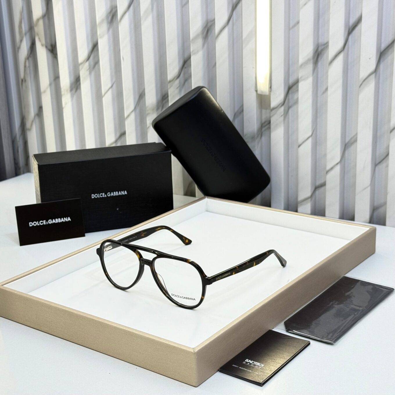 WhatsApp Image 2025-08-17 at 4.53.25 PM Dolce & Gabbana Aviator Men Eyeglasses