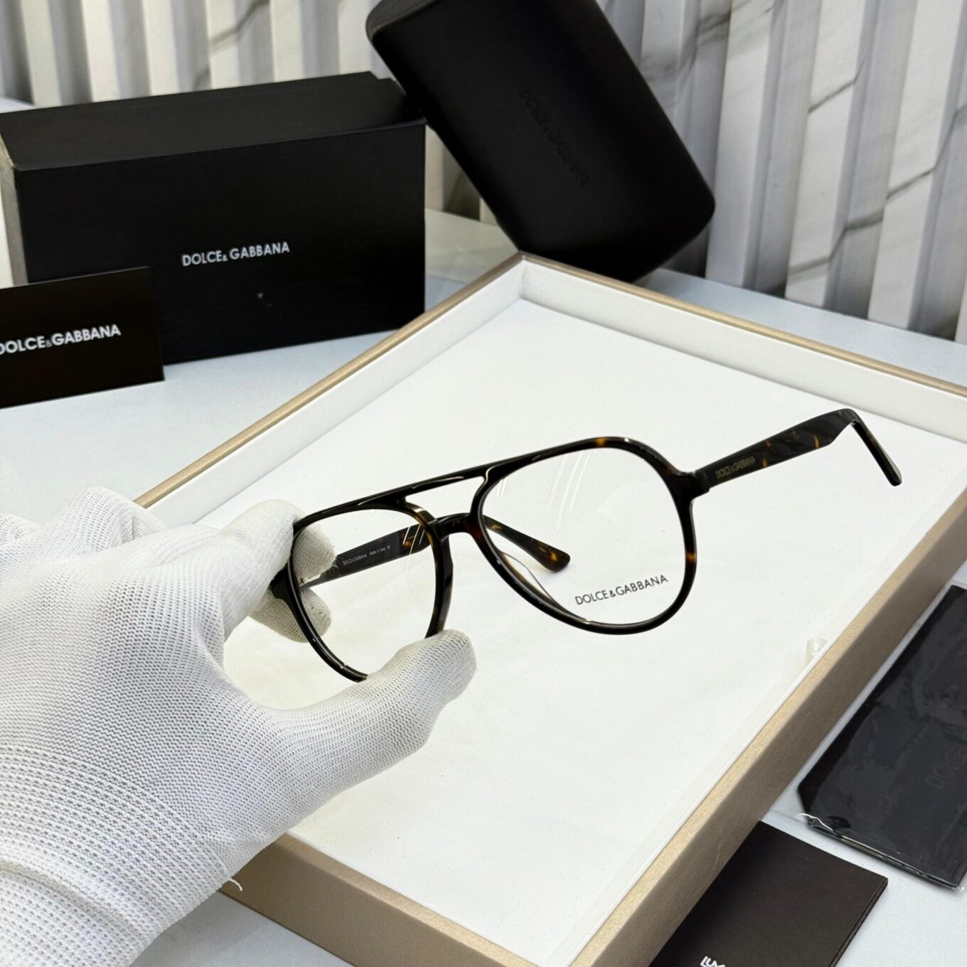 WhatsApp Image 2025-08-17 at 4.53.26 PM Dolce & Gabbana Aviator Men Eyeglasses