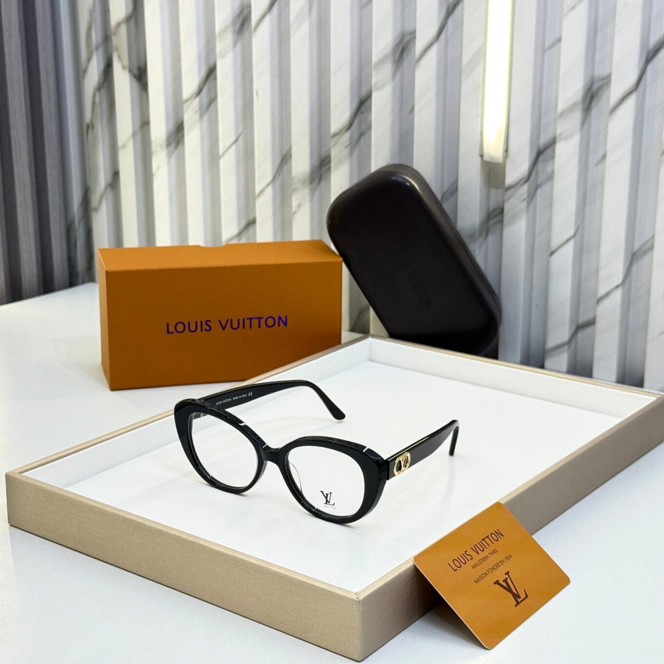 WhatsApp Image 2025-08-17 at 5.04.08 PM Louis Vuitton Black Cateye Women's Eyeglasses