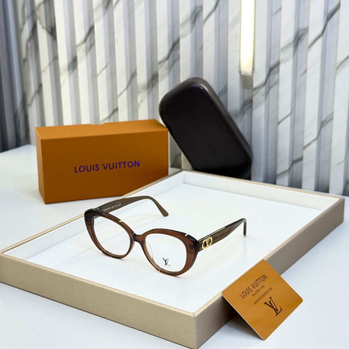 WhatsApp Image 2025-08-17 at 5.06.10 PM Louis Vuitton Black Cateye Women's Eyeglasses