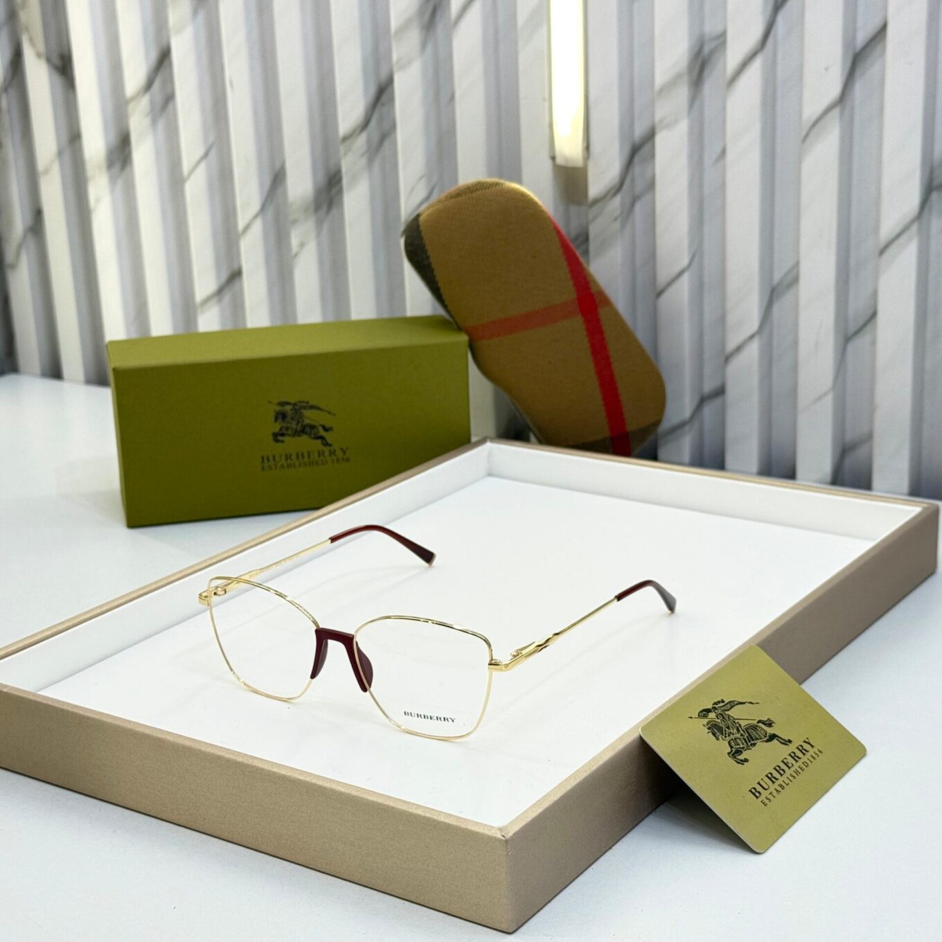 WhatsApp Image 2025-08-17 at 6.29.29 PM Burberry Unisex Eyeglasses
