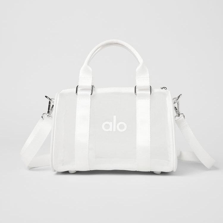 WhatsApp Image 2025-08-22 at 8.40.50 PM (1) Alo Mini White Sheer Duffle