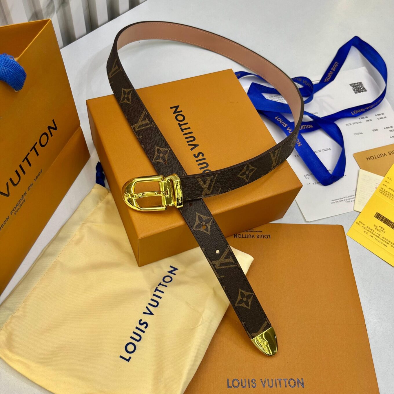 WhatsApp Image 2025-08-26 at 10.44.26 AM Louis Vuitton Classic Monogram Belt