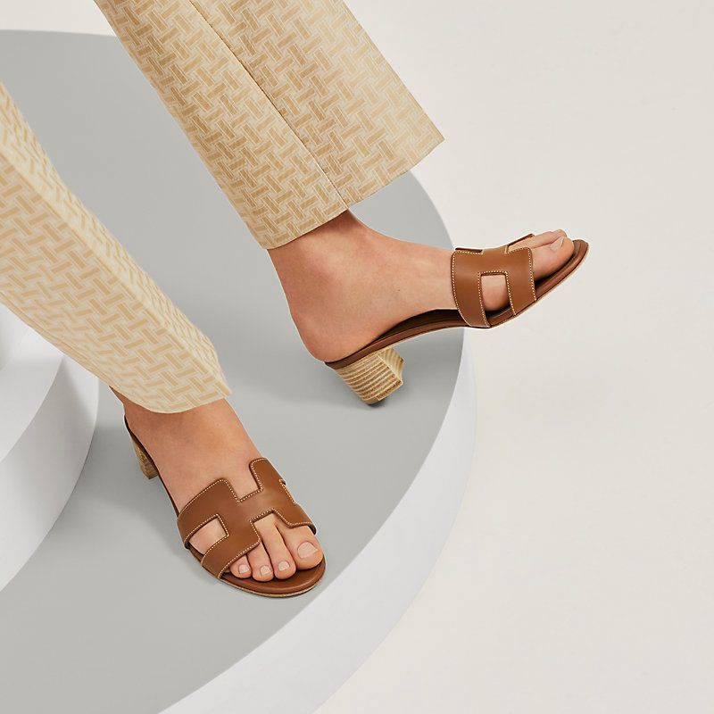 WhatsApp Image 2025-09-06 at 5.04.06 PM Hermes Brown Oasis Sandal