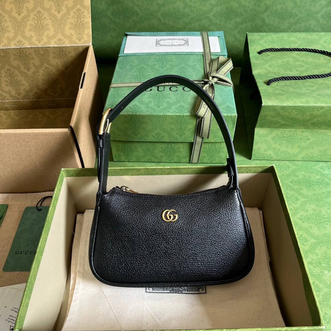 WhatsApp Image 2025-09-07 at 1.18.32 AM Gucci Aphrodite Black Premium Shoulder Bag (With Box)