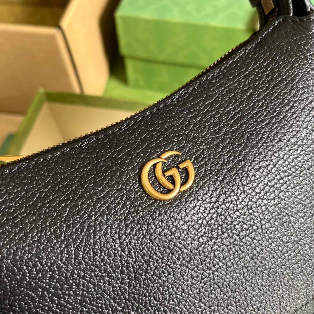 WhatsApp Image 2025-09-07 at 1.18.33 AM (2) Gucci Aphrodite Black Premium Shoulder Bag (With Box)