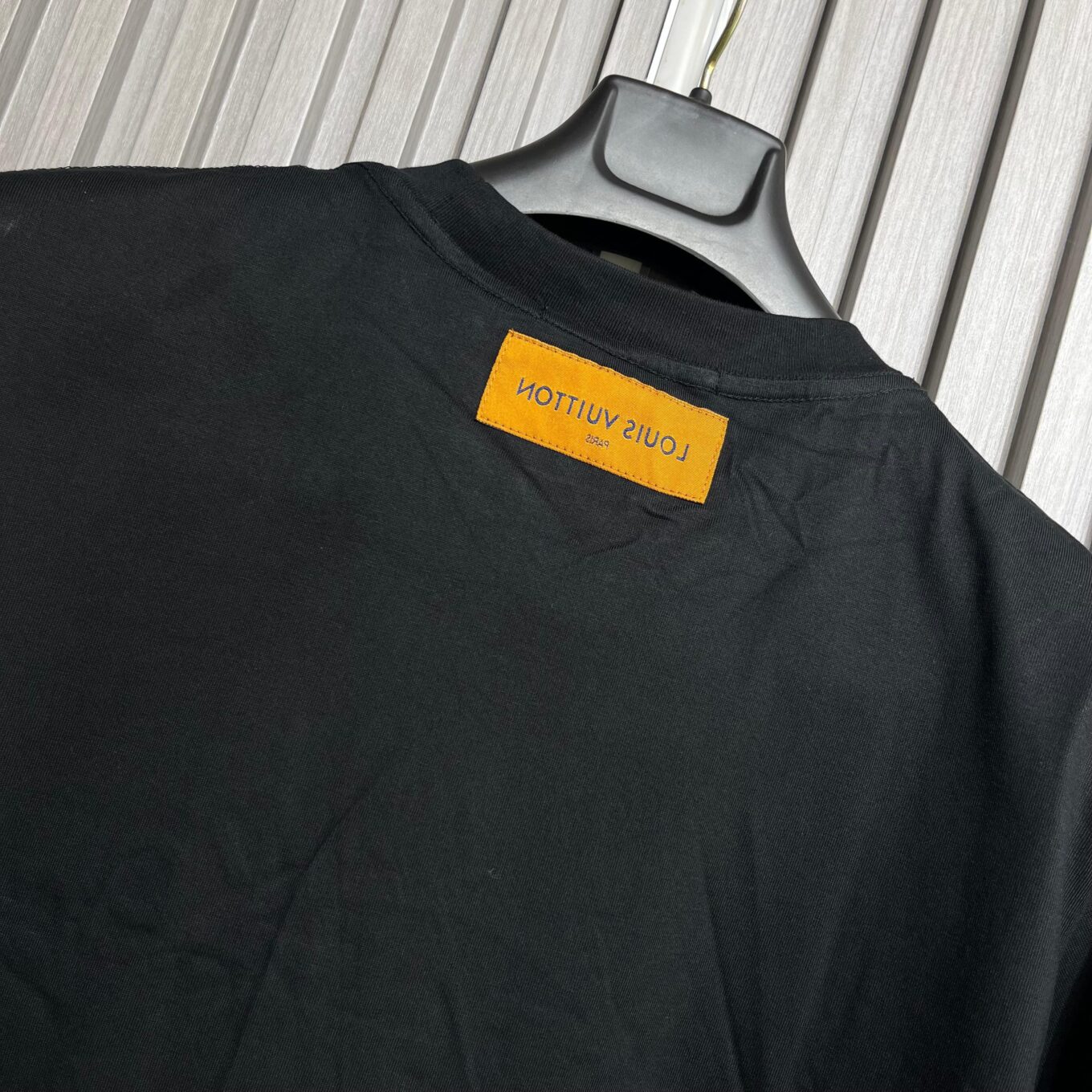 WhatsApp Image 2025-09-13 at 1.31.39 PM Louis Vuitton Black Logo T-Shirt For Men