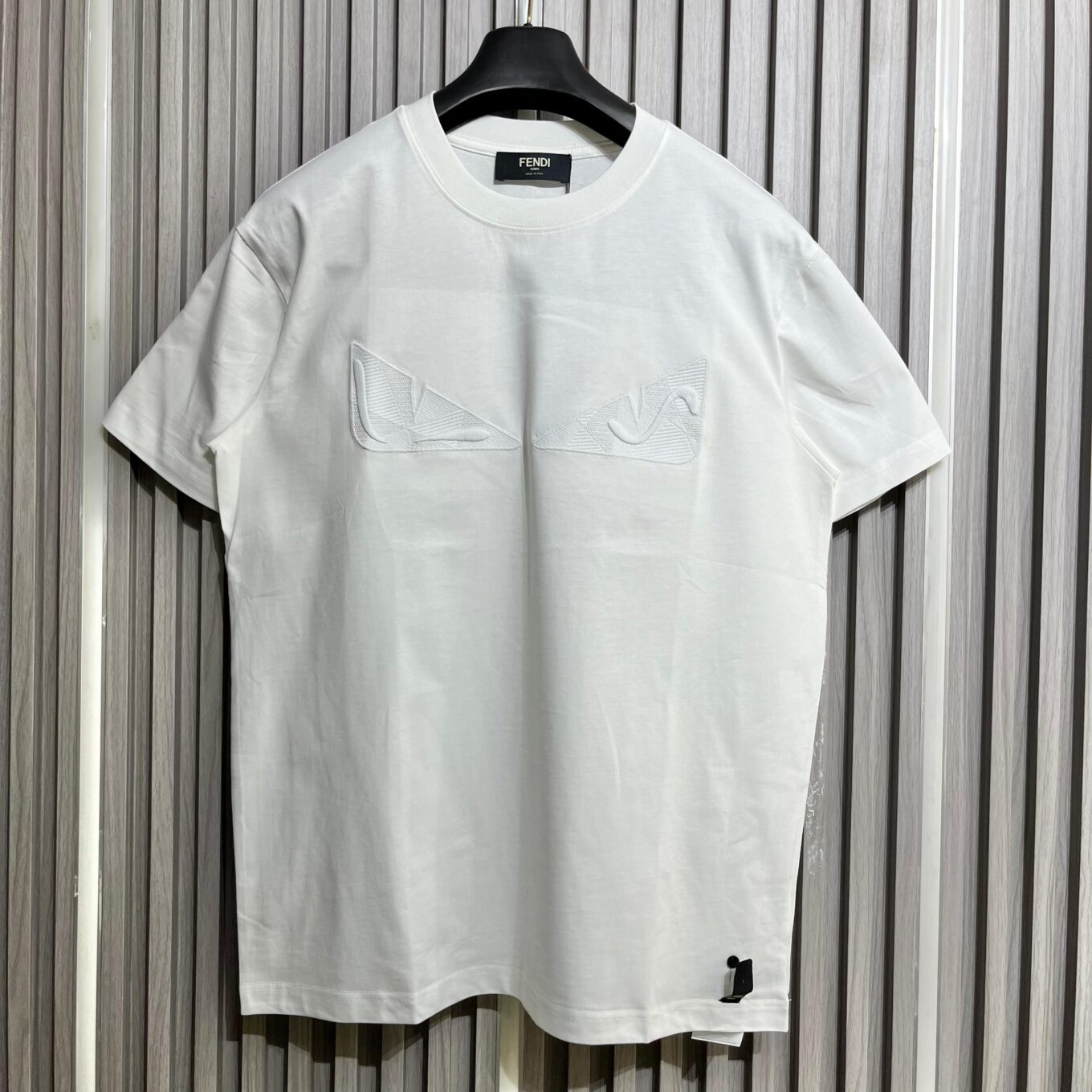 WhatsApp Image 2025-09-13 at 2.54.18 PM Fendi Kan I White T-Shirt For Men