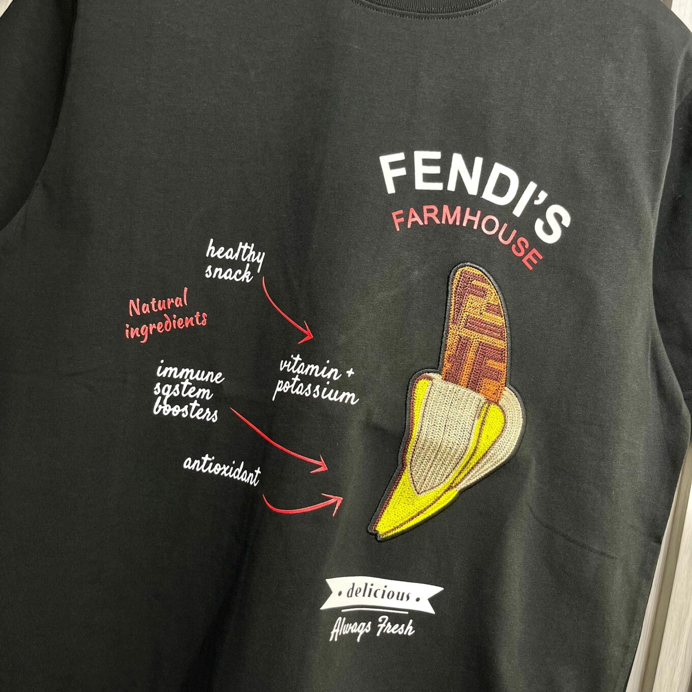 WhatsApp Image 2025-09-13 at 5.33.46 PM Fendi Farmhouse Black T-Shirt For Men