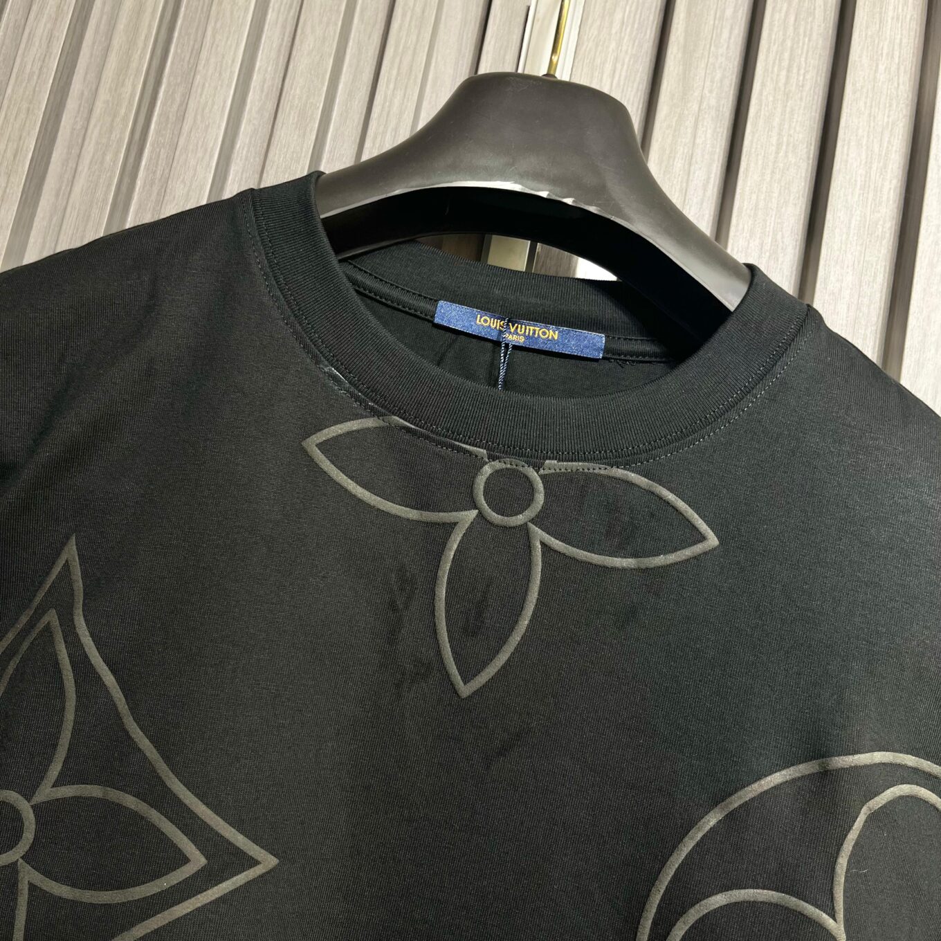 WhatsApp Image 2025-09-24 at 7.16.20 PM Louis Vuitton Graphic Black T-Shirt