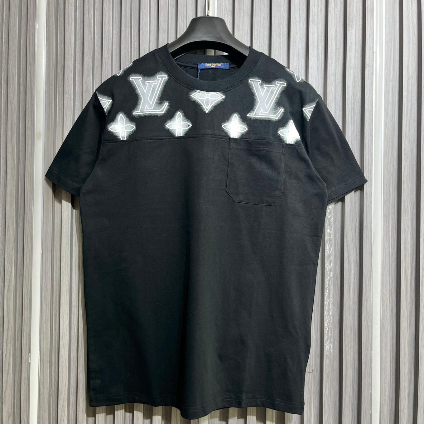 WhatsApp Image 2025-09-24 at 7.43.08 PM Louis Vuitton Graphic Black Mono T-Shirt
