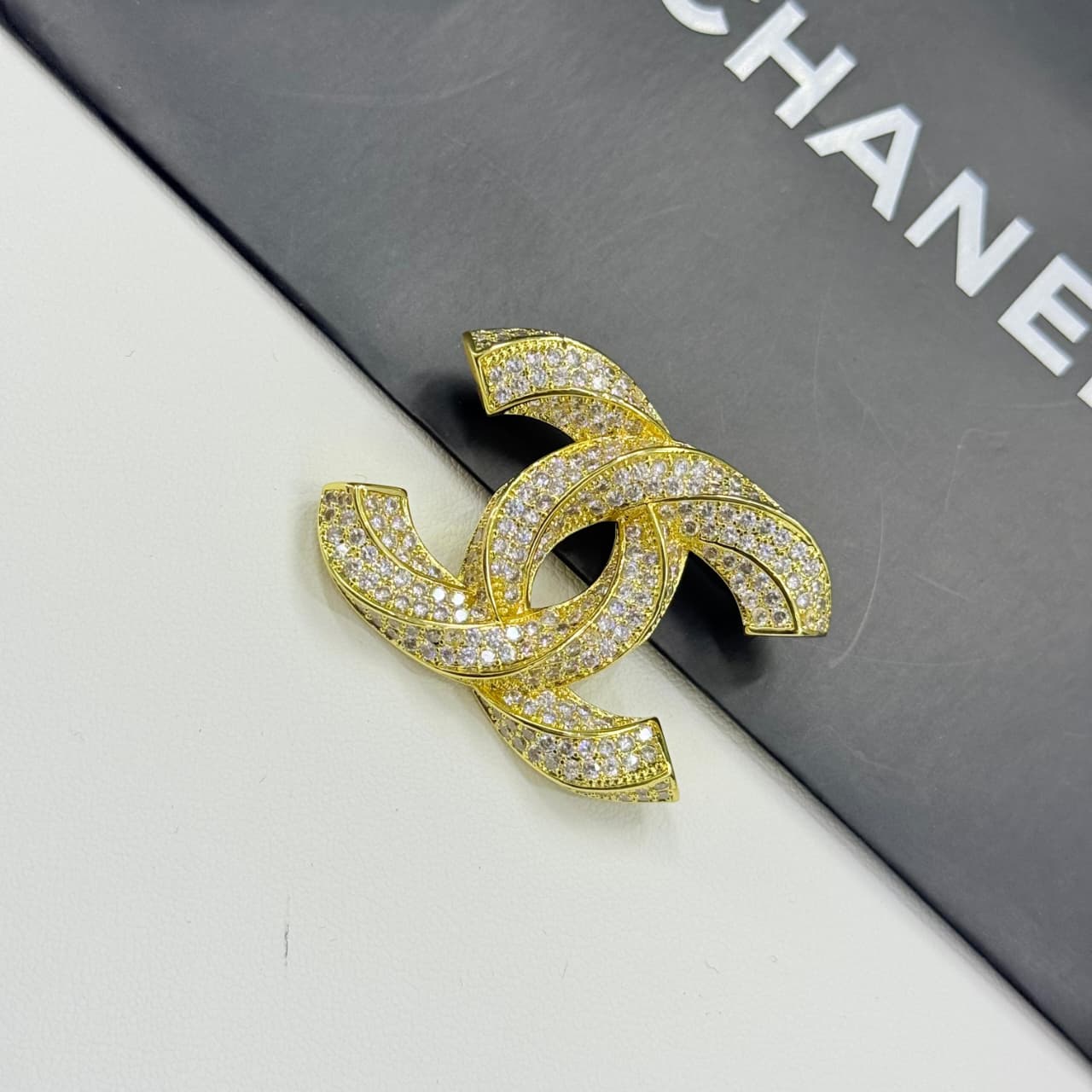 WhatsApp Image 2025-10-01 at 2.40.22 PM Chanel CC Logo With Crystal Brooch