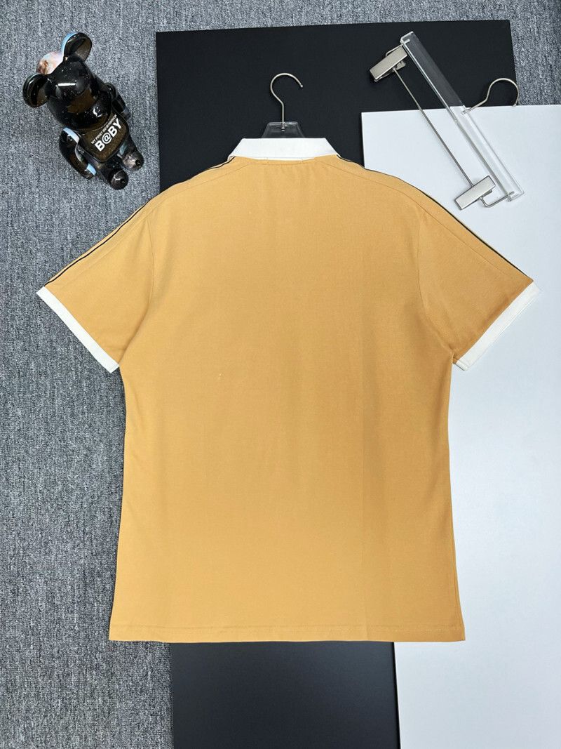WhatsApp Image 2025-10-03 at 5.02.38 PM Gucci Khaki Polo Tshirt with White Collar