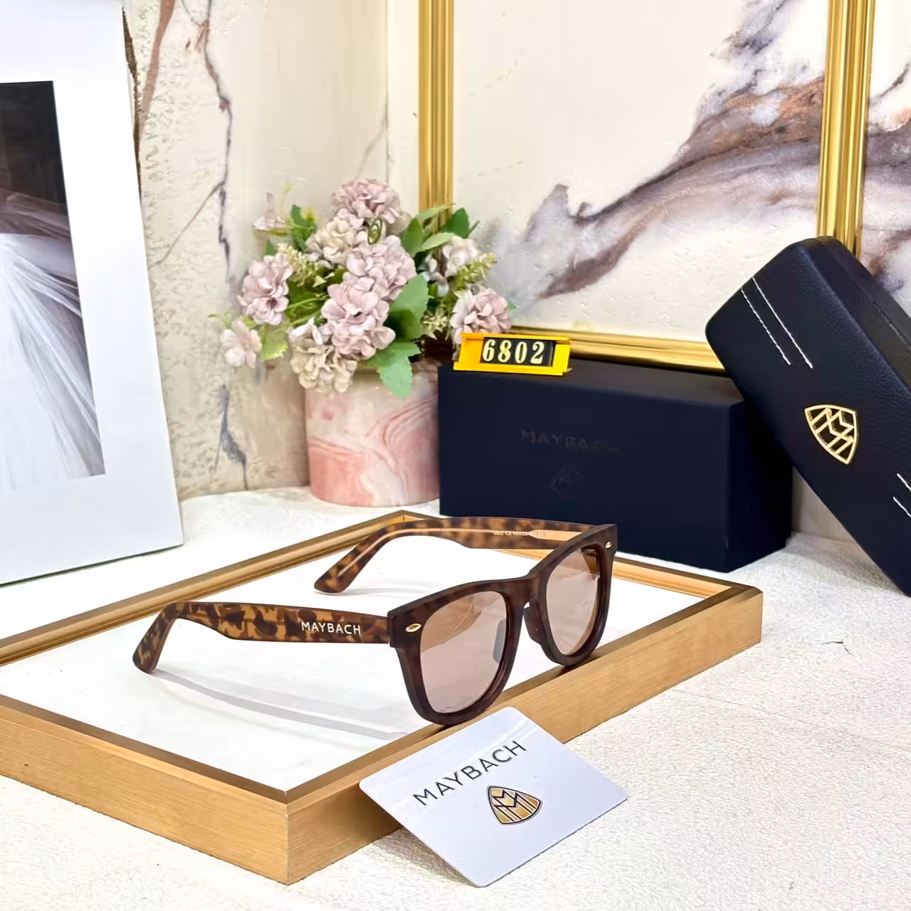 WhatsApp Image 2026-01-08 at 3.00.08 AM (1) Maybach Wayfarer Tortoise Brown Sunglasses