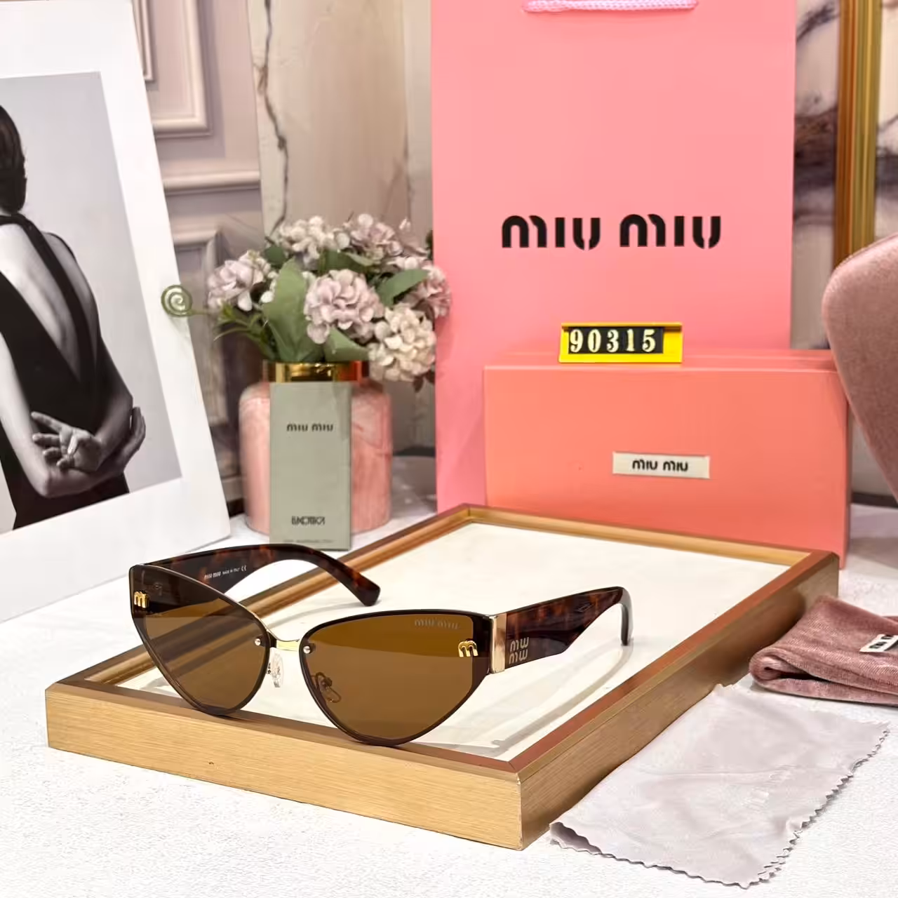 WhatsApp Image 2025-11-01 at 6.30.24 PM (1) Miu Miu Cat Eye Women’s Sunglass