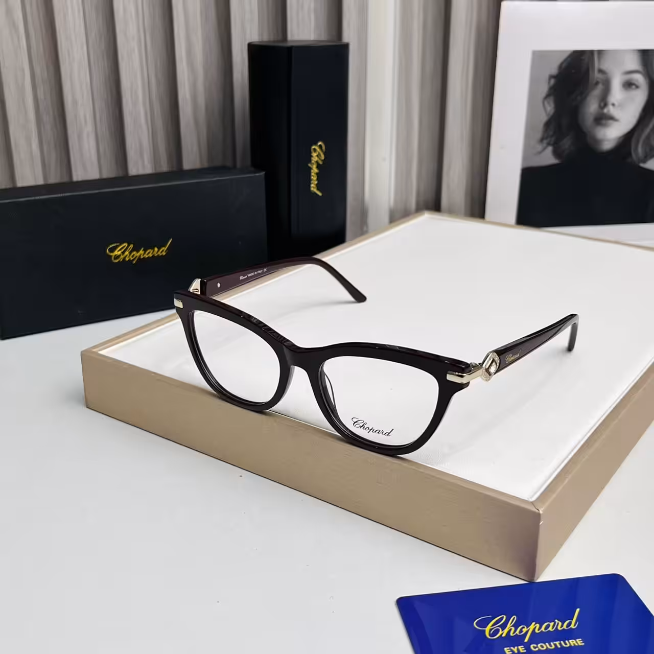 WhatsApp Image 2025-11-20 at 7.27.52 PM Chopard Burgundy Cateye Luxury Optical Frame