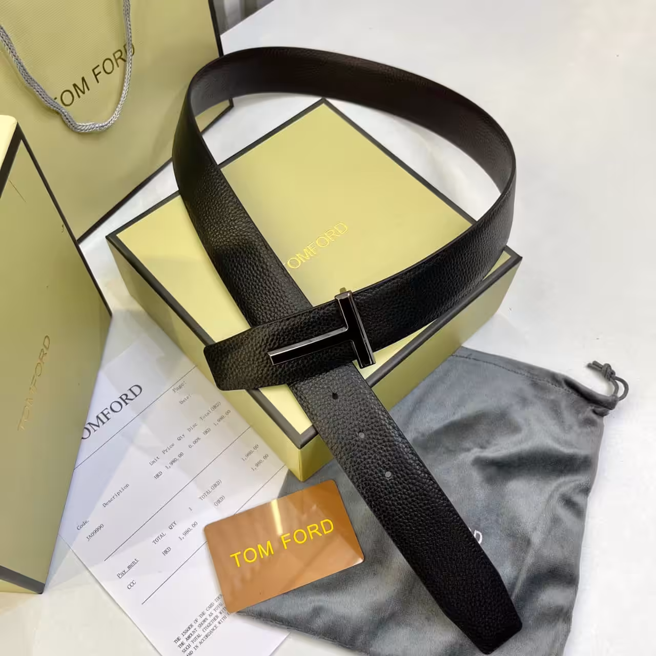 WhatsApp Image 2025-11-28 at 6.49.46 PM Tom Ford Black T-Buckle Black Men's Belt