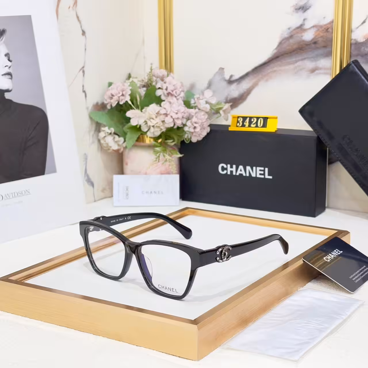WhatsApp Image 2026-01-08 at 4.27.58 AM (1) Chanel Rectangular Womens Premium Eyeglasses