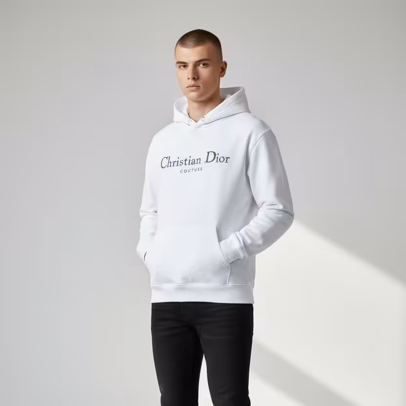 WhatsApp Image 2025-12-19 at 6.55.53 PM (2) Christian Dior Couture White Full Sleeve Men’s Hoodie