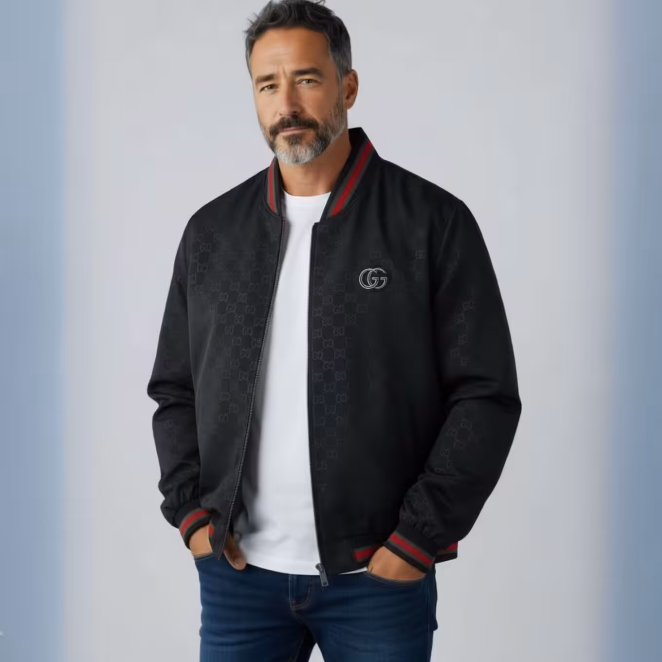 WhatsApp Image 2025-12-24 at 2.19.16 PM Gucci GG Black Monogram Wind Cheater Jacket