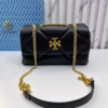 Tory Burch Diamond Kira Black Color Sling Bag (With Box)