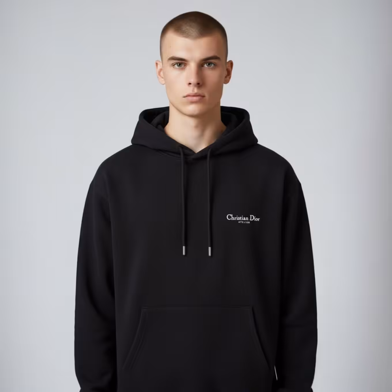 WhatsApp Image 2026-01-08 at 4.22.45 PM Christian Dior Black Full Sleeve Men’s Hoodie